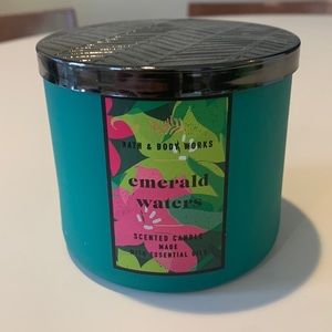 Bath & Body Works | Emerald Waters | 3-Wick Candle